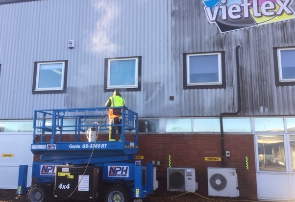 Exterior cleaning